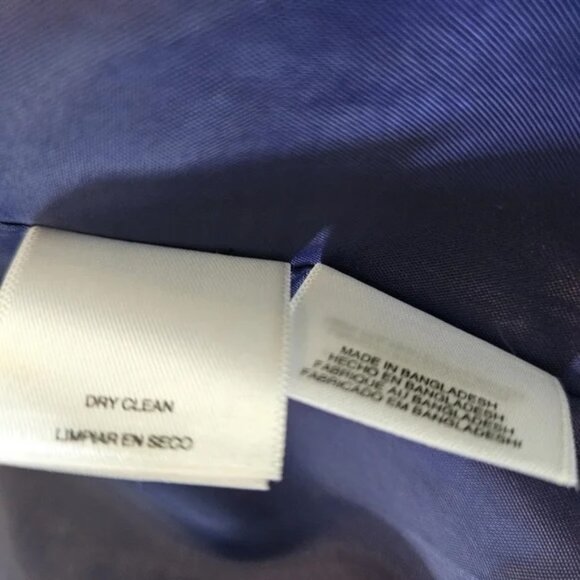 Nine West Women's Vibrant Purple Open Blazer, Lined, Size 16 - Picture 5 of 9